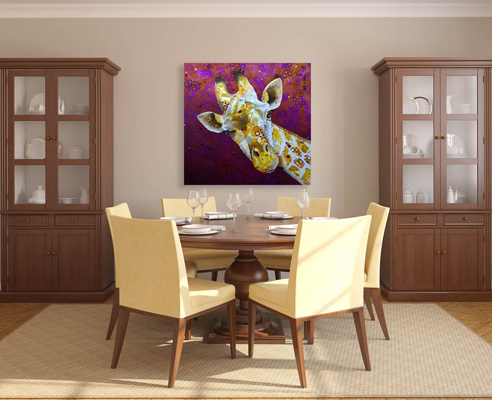 Dining-room interior.