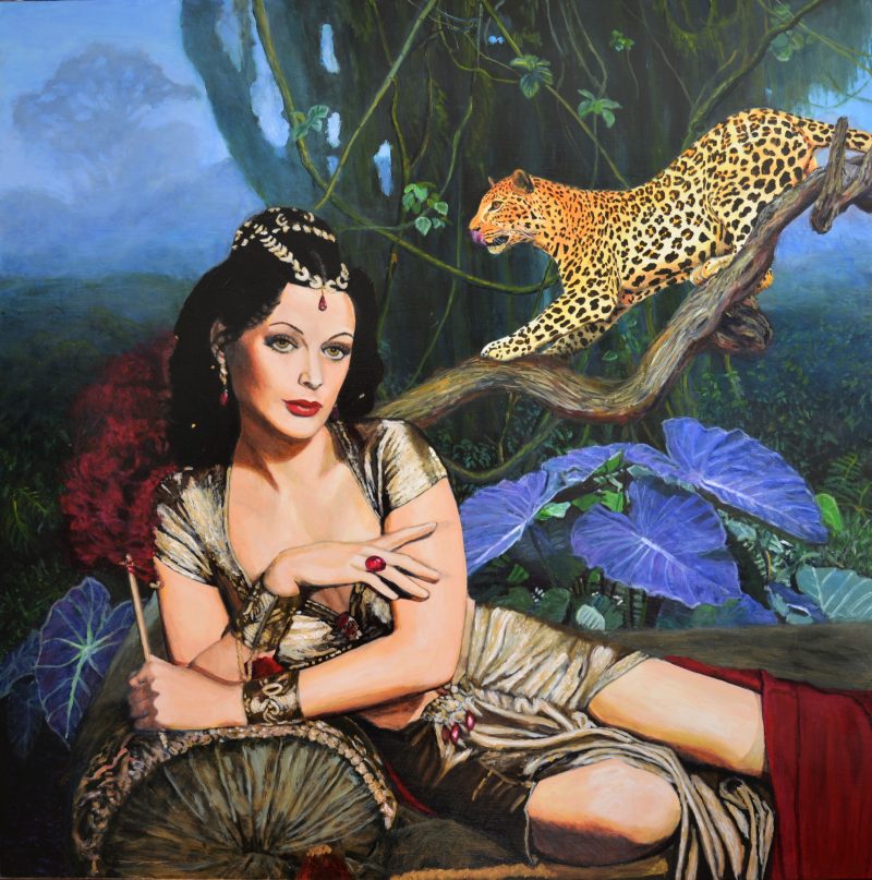 Jungle Dream – Delilah painting