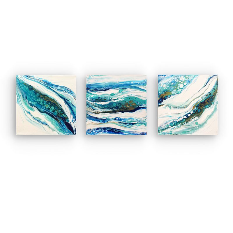 TROPICAL REFLECTION (Triptych)