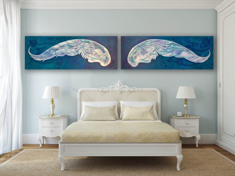 Take Flight – pair of angel wings