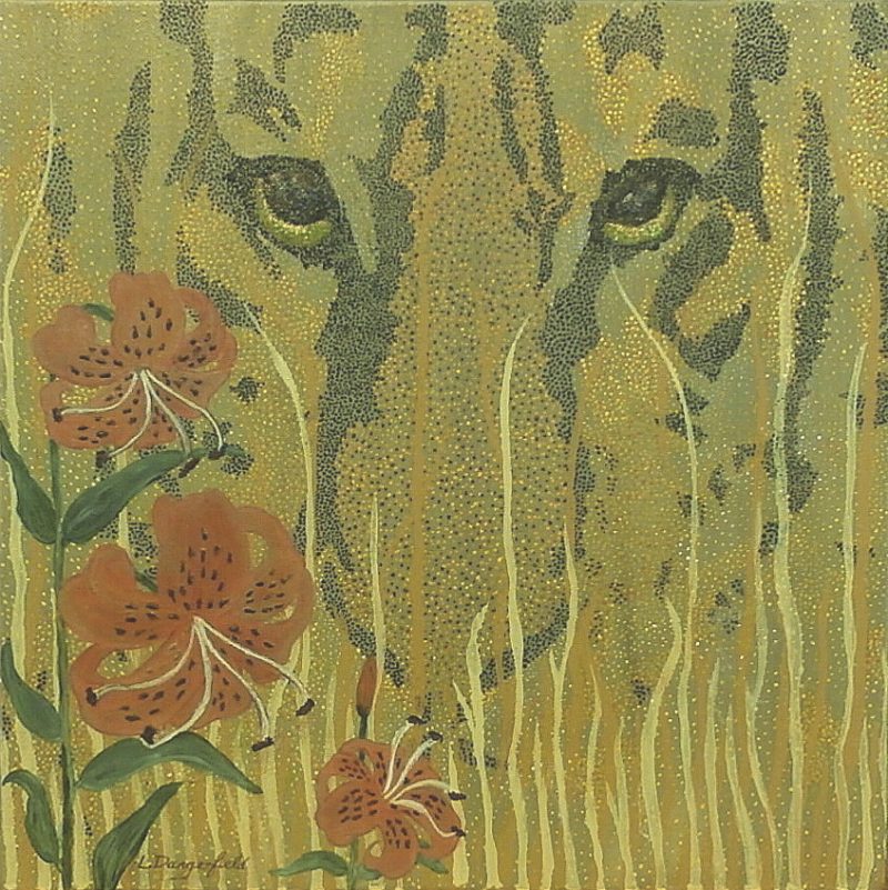 Tiger Lily Triptych