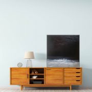 night-beach-on-wooden-cabinet