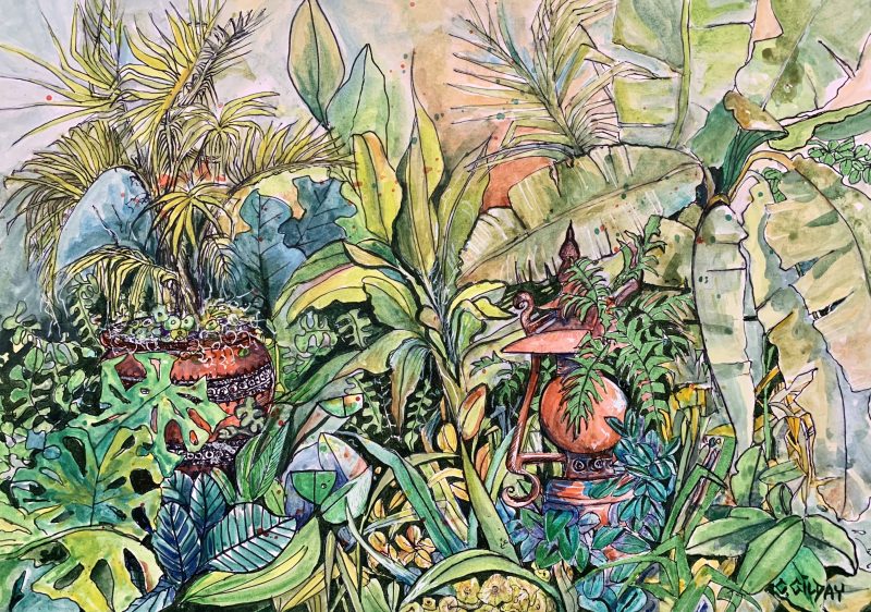 Taking a Breather, Siem Reap