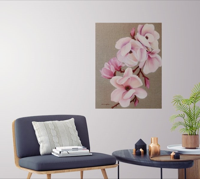 magnolias-over-chair-table