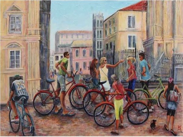 cyclists-in-malaga
