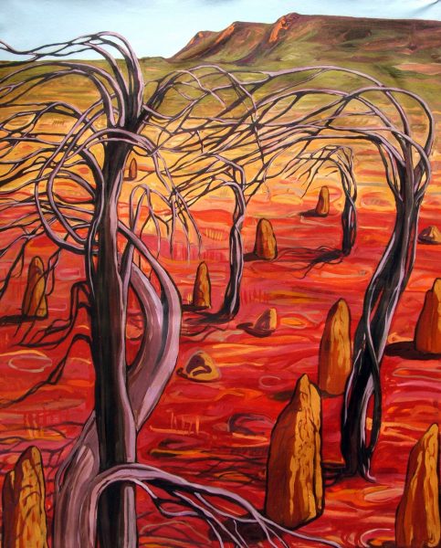 prayer-trees-at-davenport-rangesoil-on-canvas140cm-x-90cm-001