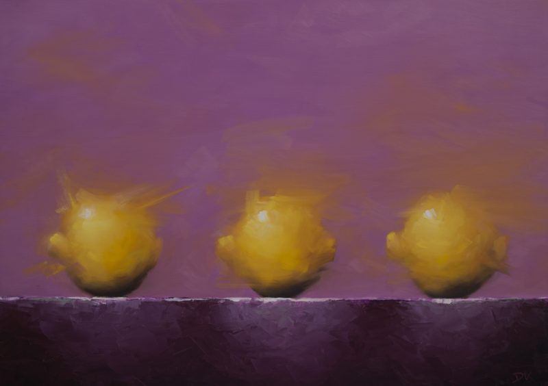 Three of a kind – Still life with lemons