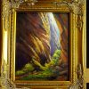 Oil painting canyon altar room