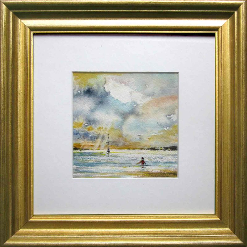 Morning Swimming | Miniature seascape