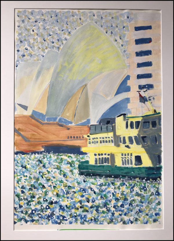 Ferry Circular Quay Framed