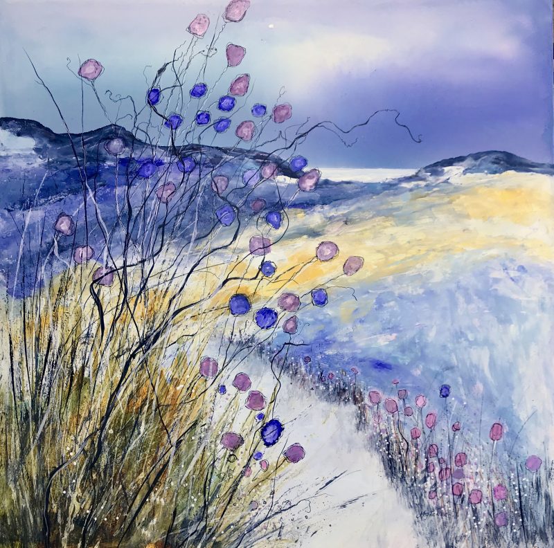 Flowers by the Seaside