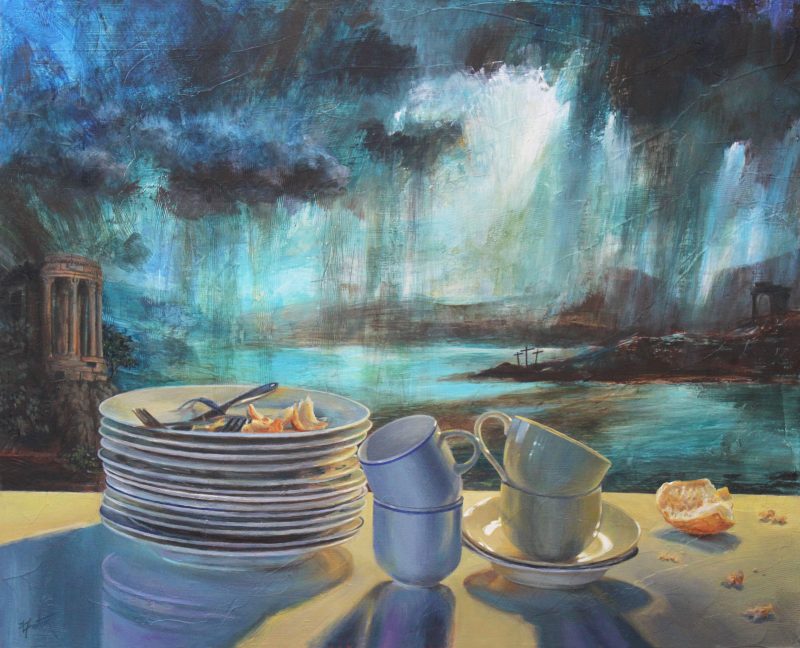 “The Supper” Had Long Passed, Yet the Washing Up Remained