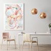 Mock up poster in hipster interior background, Dining room