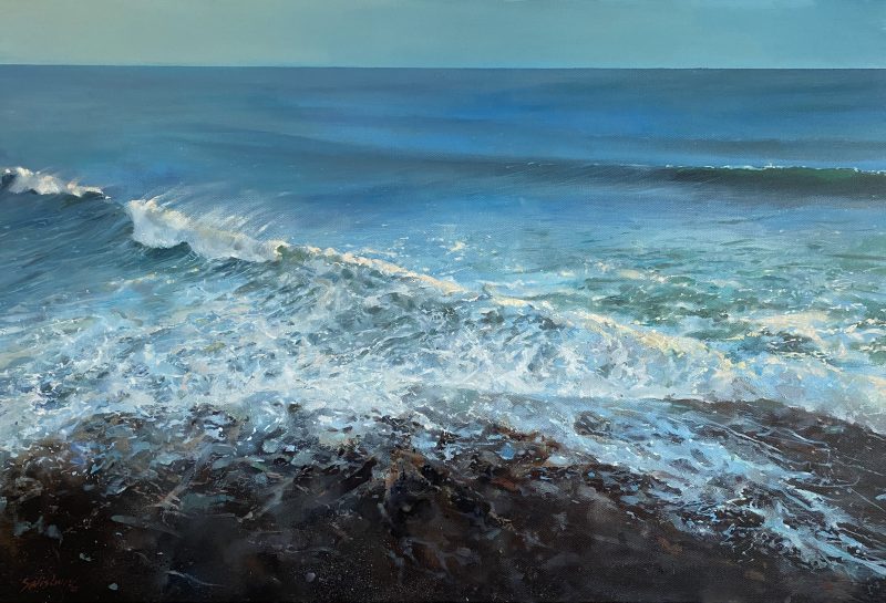 Cylinder beach early morning