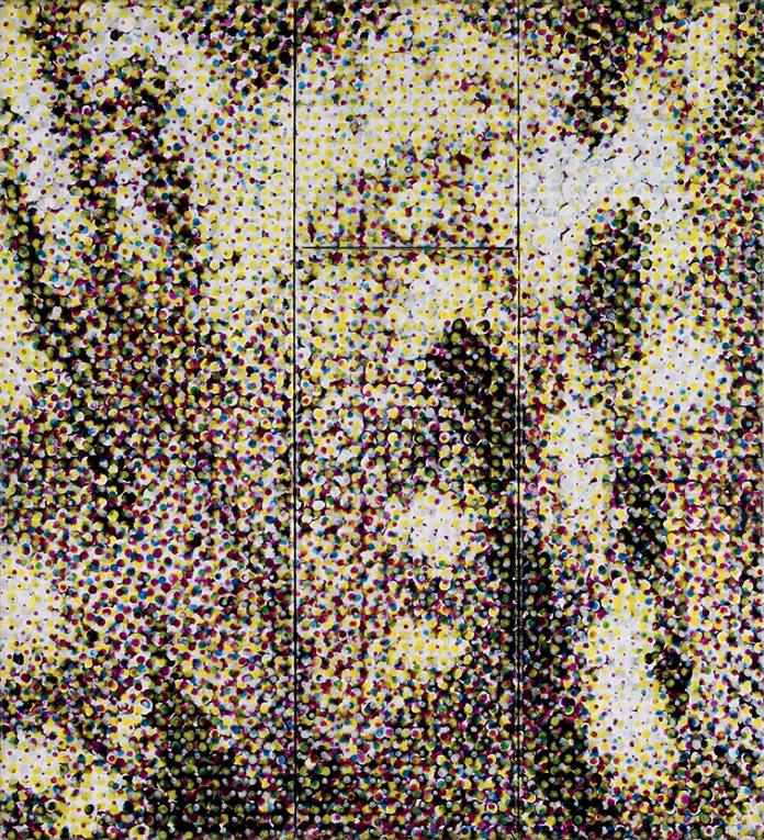 Spot Dot I – Original Painting on Linen