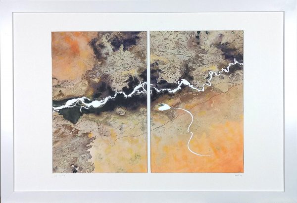 The River with frame