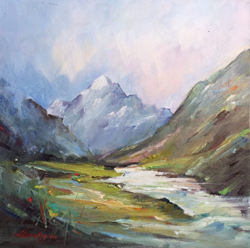 Walk towards Mt Cook No 2