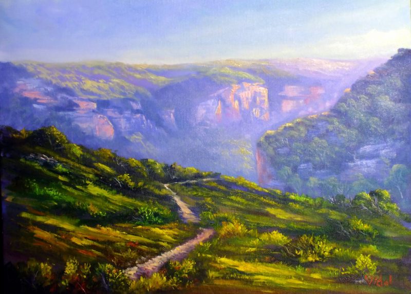 An afternoon at Pierces Pass, Blue mountains