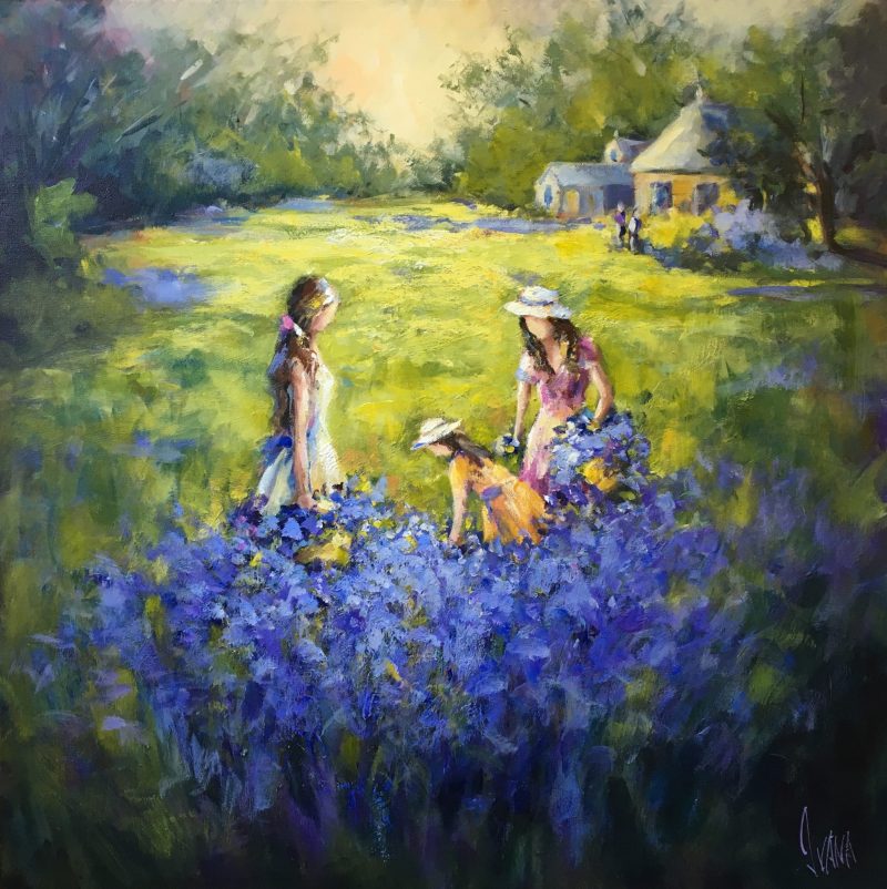 A helping hand at the lavender farm