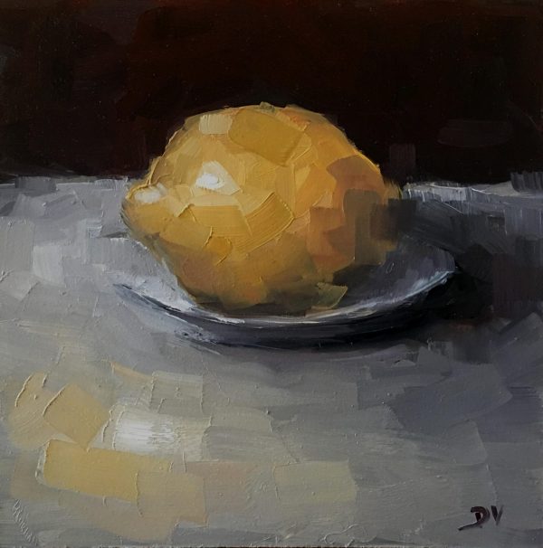 Lemon With Plate