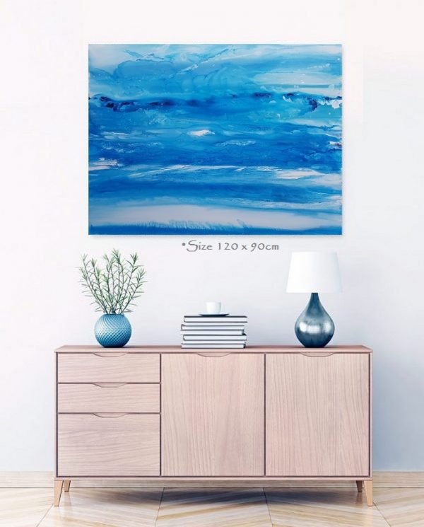 Where The Ocean Meets The Sky Interior 2 + Size