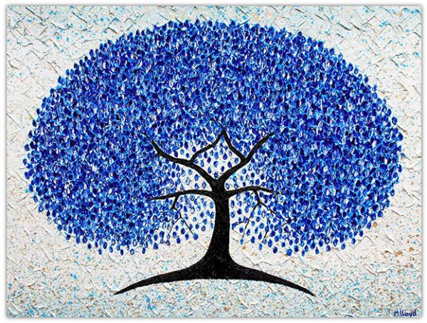 Blue Blossom Miranda Lloyd Artist Australia