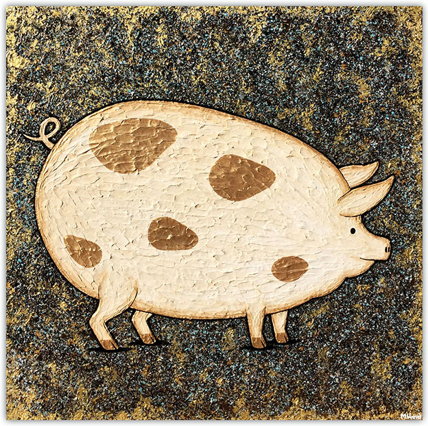 Doris the Pig – SOLD
