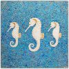 Seahorse Textural Painting Artist Miranda Lloyd Art Gallery Australia