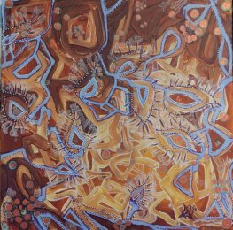 Abstract Expressionist Series No 6 EARTHING