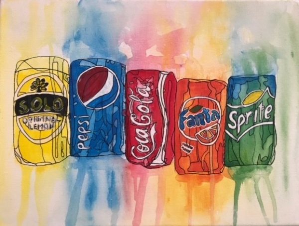 Abstract Soft Drinks Cz18047.3