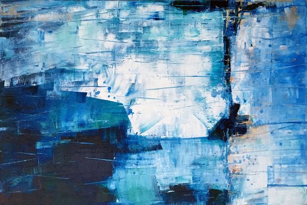 Blue Cliffs Landscape Lr