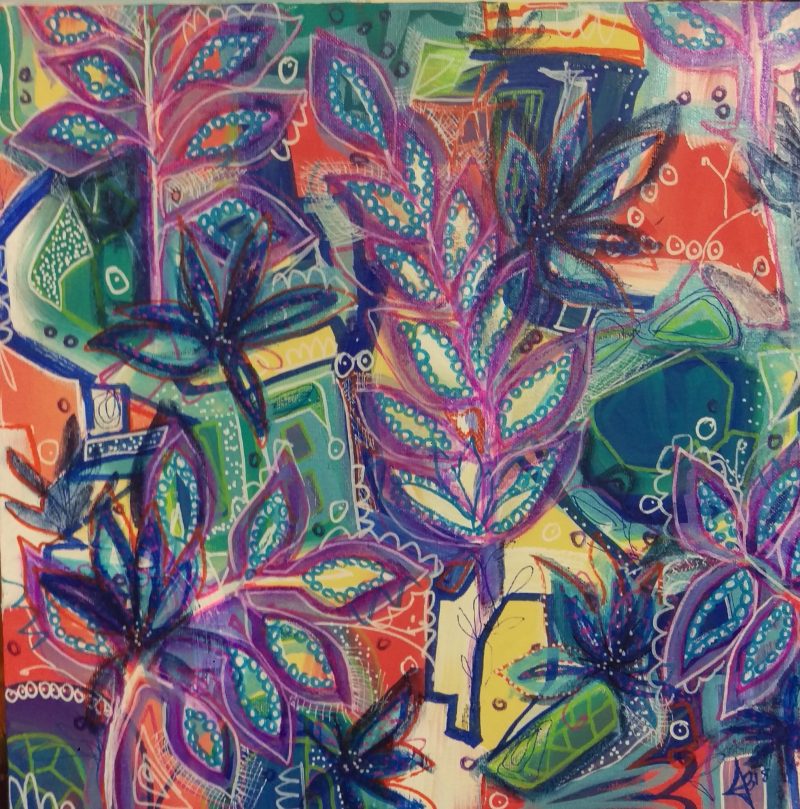 Abstract Expressionist Series No 1 JOY