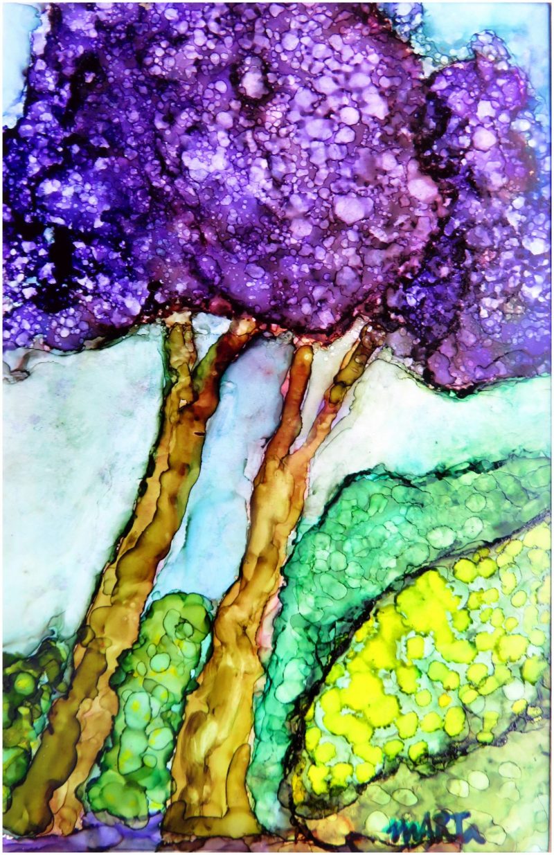 Jacaranda Time – SOLD