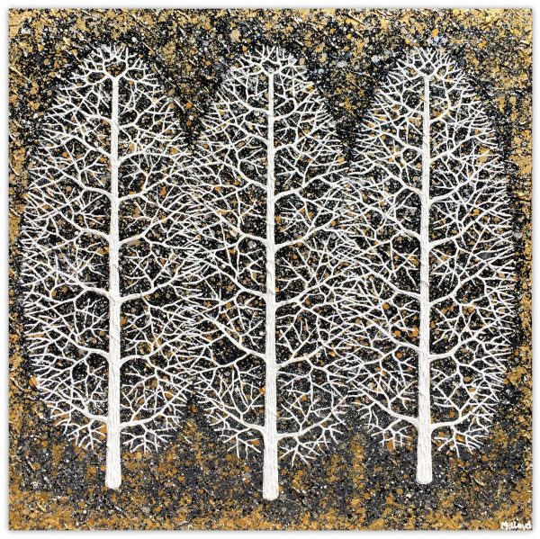 Bt Winter Trees By Night Miranda Lloyd Artist Australian Art Gallery