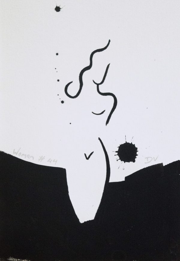 Find out more about this artwork... Woman Series Line Drawings Set Of Four No3