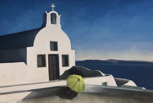 Find out more about this artwork On The Way To Oia Large