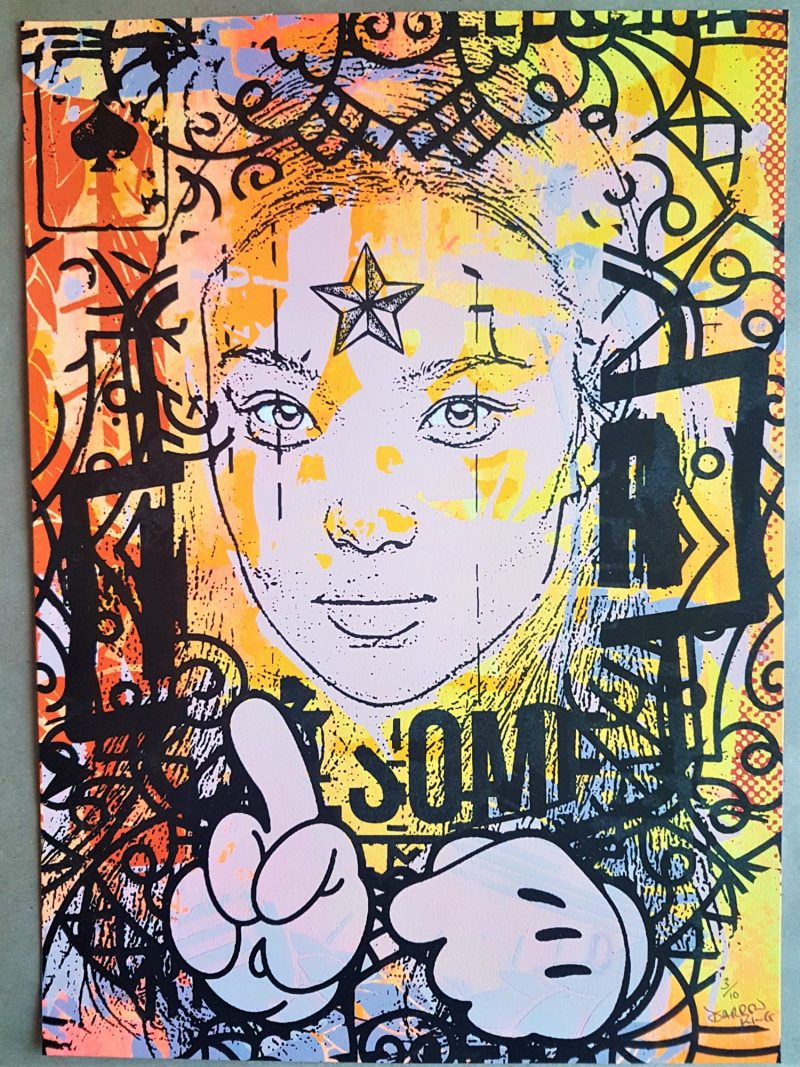 Ltd Ed Print Mouse Hands