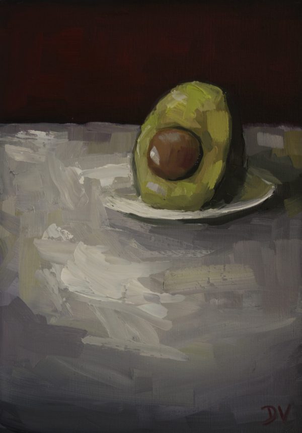 Avocado With Plate A