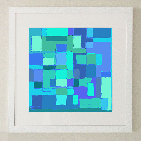 Inner City (Ocean) – Ltd Ed fine art print