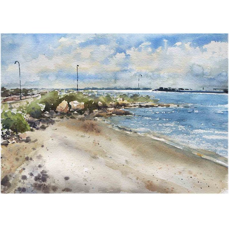 La Perouse Beach – Original Watercolour