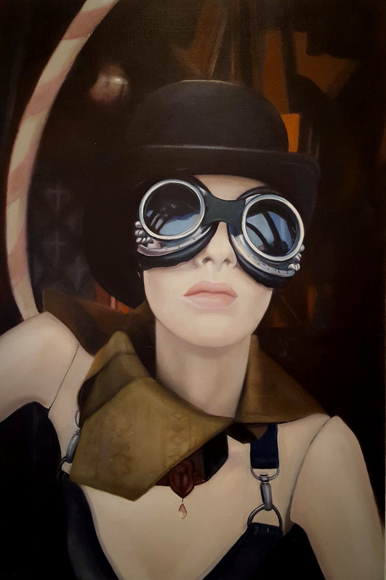 Steam Punk Mannequin With Reflections Sally Davis