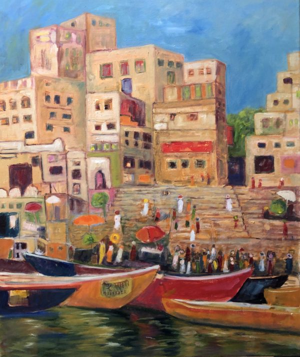 Varanasi On The Ganges 1