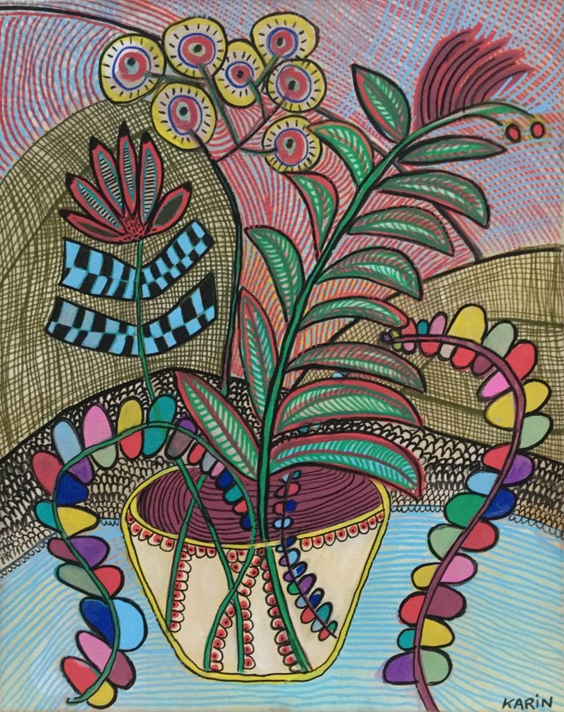 Varigated Pot of Colour