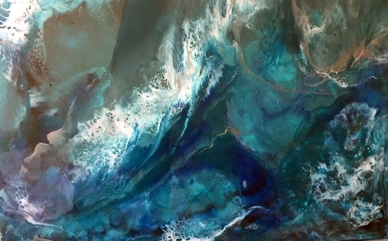 Deep Waters 2 Resin Ocean Scene