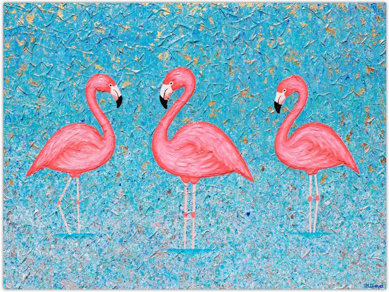 Flamingos – SOLD