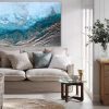 "ocean Channel" Canvas Art Print By Petra Meikle De Vlas2