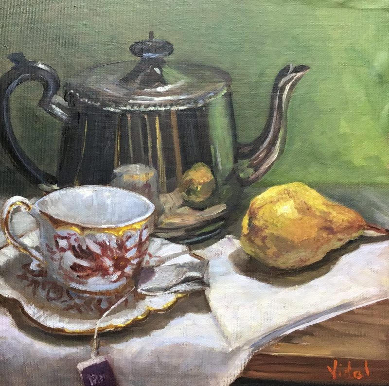 Tea time – Still life ready to hang