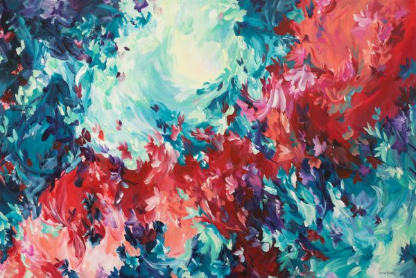 Find out more about this artwork... Wild Love By Australian Artist Amber Gittins