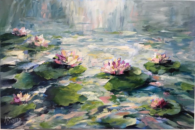 LIGHT UPON WATER LILIES