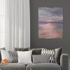 Andrea Edwards Reef Sunset For Eaa 2019 Grey Lounge Dark Wall. Insitu Image Only.